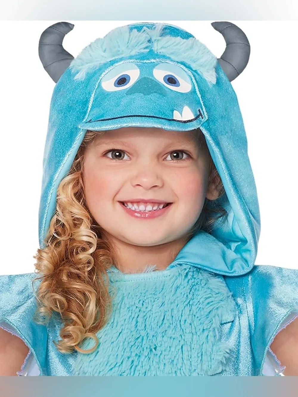 Spirit Halloween Monsters Inc. Toddler Sulley Dress Costume NWT Size 5T-6T
